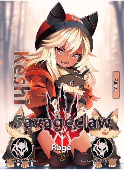 Rage (Keshi) (529) [Keshi Savageclaw Starter Deck]