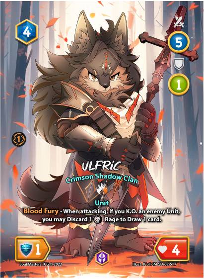 Ulfric (517) [Keshi Savageclaw Starter Deck]
