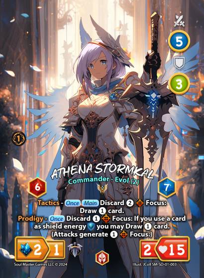 Athena Stormkal (Evol. 2) (003) [Athena Stormkal Starter Deck]