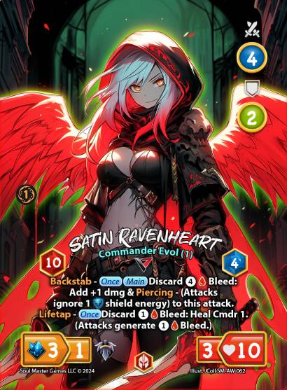 Satin Ravenheart (Evol. 1) (062) [Awakenings]