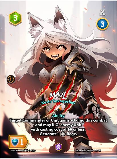 Maul (522) [Keshi Savageclaw Starter Deck]