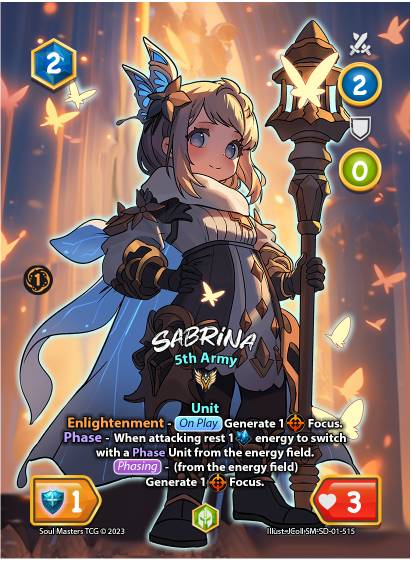 Sabrina (515) [Athena Stormkal Starter Deck]