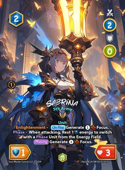 Sabrina (015) [Athena Stormkal Starter Deck]