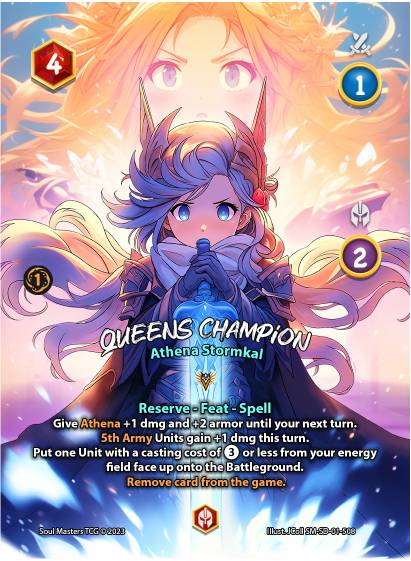 Queen's Champion (508) [Athena Stormkal Starter Deck]