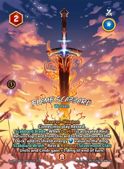 Flame Scabbard (160) [Awakenings]