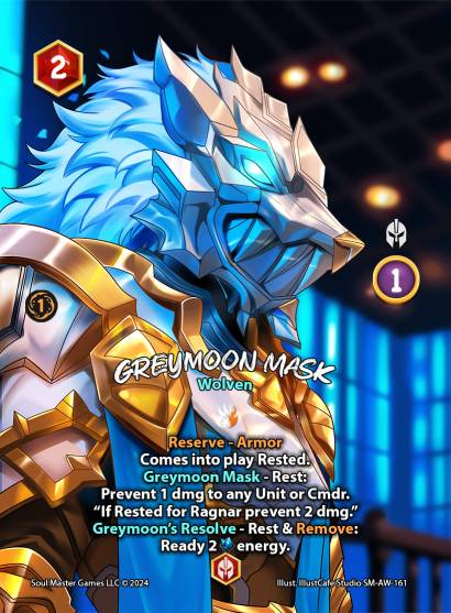 Greymoon Mask (161) [Awakenings]