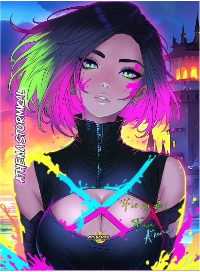 Focus (Athena Stormkal) - Gen Con (040) [Promotional Cards]