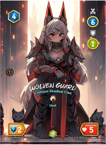 Wolven Guard (518) [Keshi Savageclaw Starter Deck]