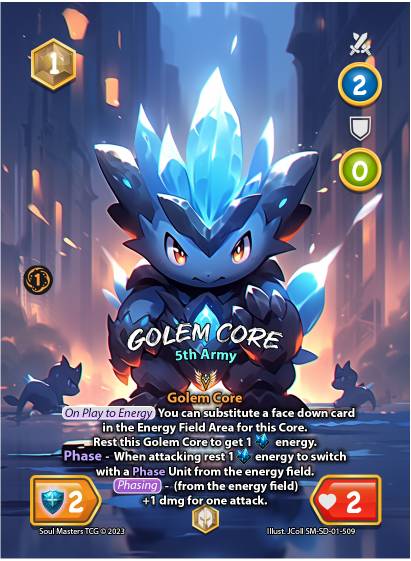 Golem Core (509) [Athena Stormkal Starter Deck]