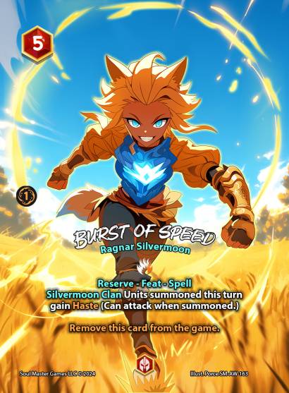 Burst of Speed (163) [Awakenings]