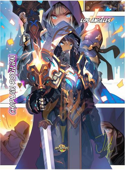 Focus (Chaplain Roxidian) - Collect-A-Con Los Angeles (008) [Promotional Cards]