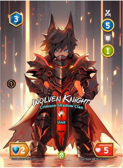Wolven Knight (516) [Keshi Savageclaw Starter Deck]