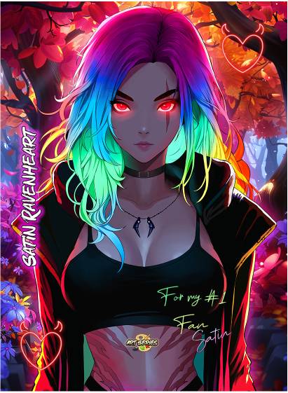 Bleed (Satin Ravenheart) - Gen Con (041) [Promotional Cards]