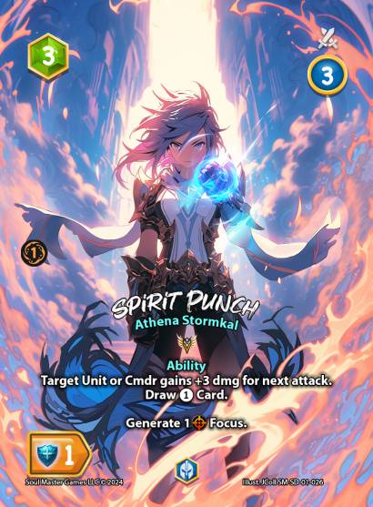 Spirit Punch (026) [Athena Stormkal Starter Deck]