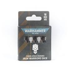 Warhammer 40000 - Iron Warriors Dice