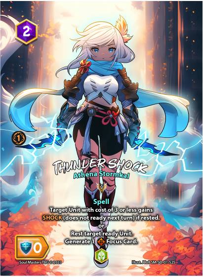 Thunder Shock (525) [Athena Stormkal Starter Deck]