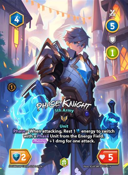Phase Knight (019) [Athena Stormkal Starter Deck]