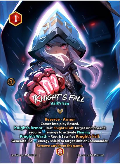 Knight's Fall (505) [Athena Stormkal Starter Deck]