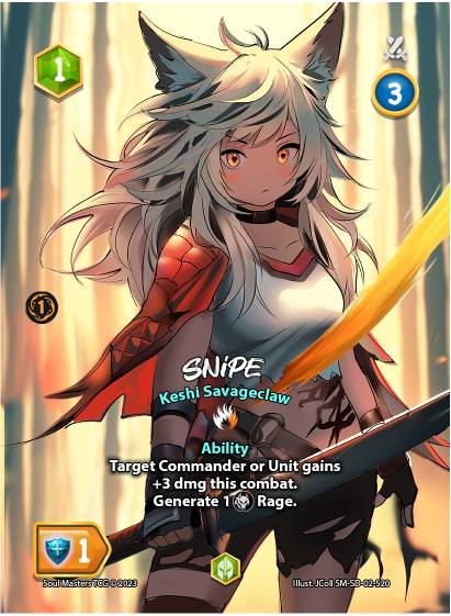 Snipe (520) [Keshi Savageclaw Starter Deck]