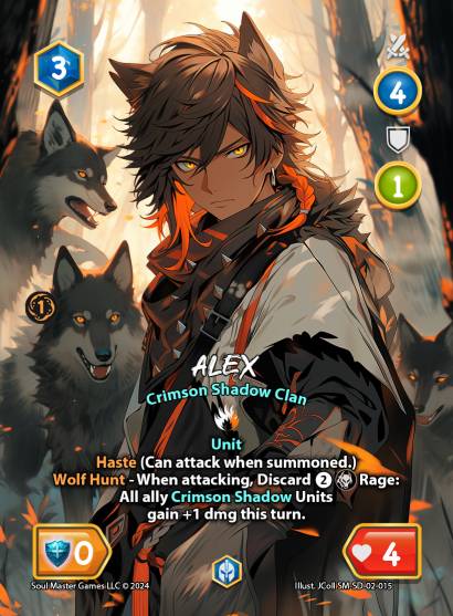 Alex (015) [Keshi Savageclaw Starter Deck]