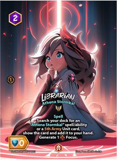 Librarian (528) [Athena Stormkal Starter Deck]