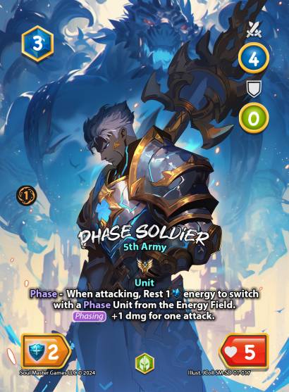 Phase Soldier (017) [Athena Stormkal Starter Deck]