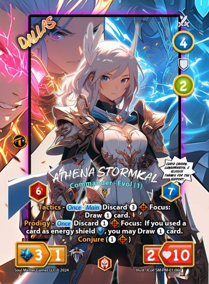 Athena Stormkal (Evol. 1) - Collect-A-Con Dallas (060) [Promotional Cards]