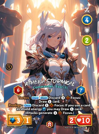 Athena Stormkal (Evol. 1) (002) [Athena Stormkal Starter Deck]