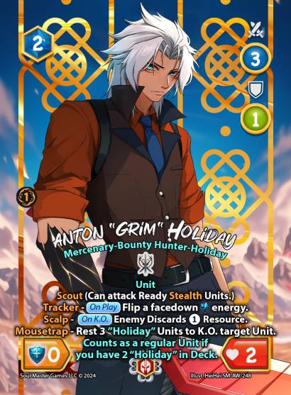 Anton "Grim" Holiday (248) [Awakenings]