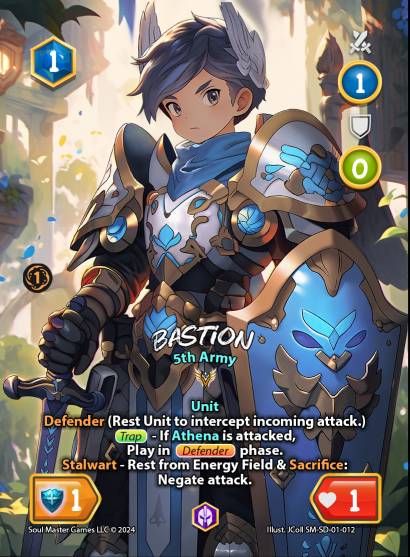 Bastion (012) [Athena Stormkal Starter Deck]