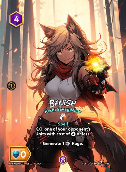 Banish (026) [Keshi Savageclaw Starter Deck]