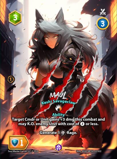 Maul (022) [Keshi Savageclaw Starter Deck]
