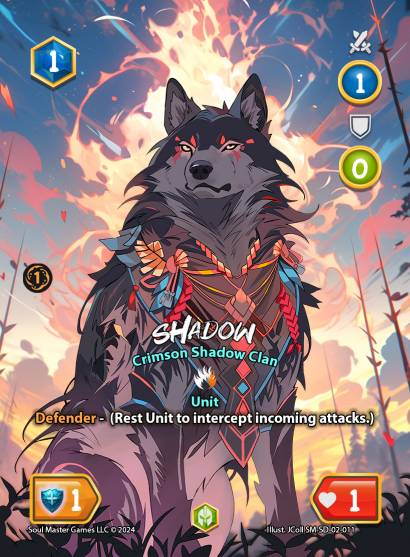 Shadow (011) [Keshi Savageclaw Starter Deck]