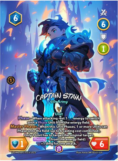 Captain Stain (520) [Athena Stormkal Starter Deck]