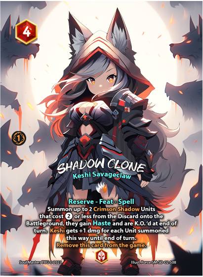 Shadow Clone (508) [Keshi Savageclaw Starter Deck]