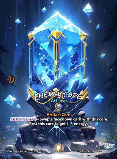 Energy Core (009) [Keshi Savageclaw Starter Deck]