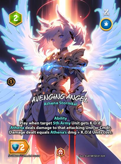 Avenging Angel (024) [Athena Stormkal Starter Deck]