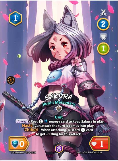 Sakura (528) [Keshi Savageclaw Starter Deck]