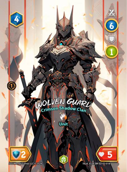 Wolven Guard (018) [Keshi Savageclaw Starter Deck]