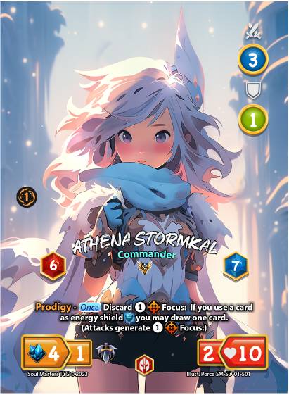 Athena Stormkal (Base) (501) [Athena Stormkal Starter Deck]