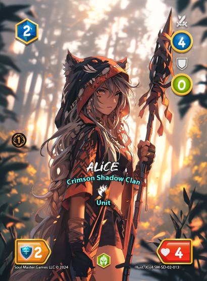 Alice (013) [Keshi Savageclaw Starter Deck]