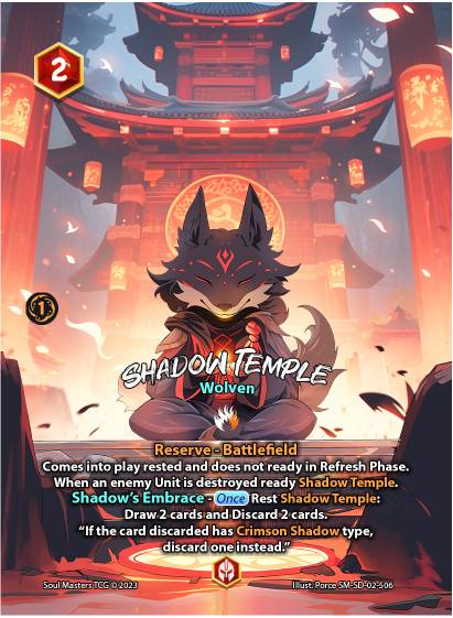 Shadow Temple (506) [Keshi Savageclaw Starter Deck]