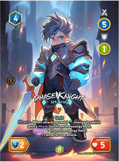 Phase Knight (519) [Athena Stormkal Starter Deck]