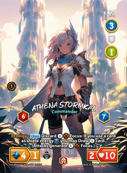 Athena Stormkal (Base) (001) [Athena Stormkal Starter Deck]