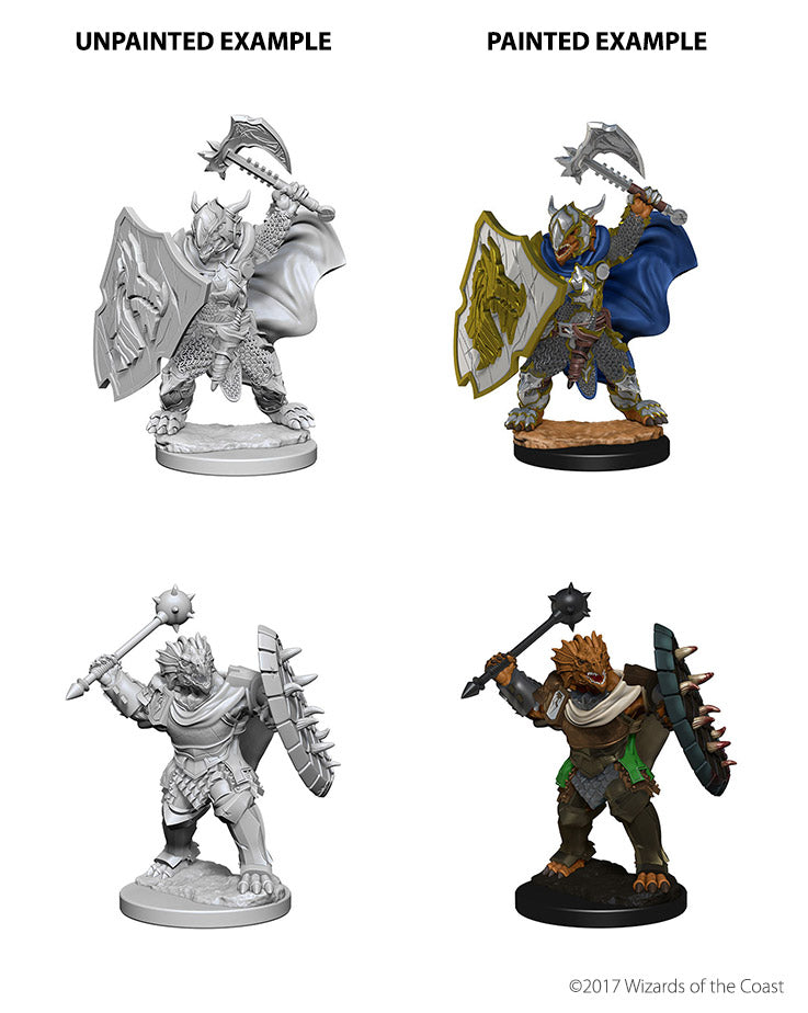 D&D Nolzur’s Marvelous Miniatures: Dragonborn Male Paladin