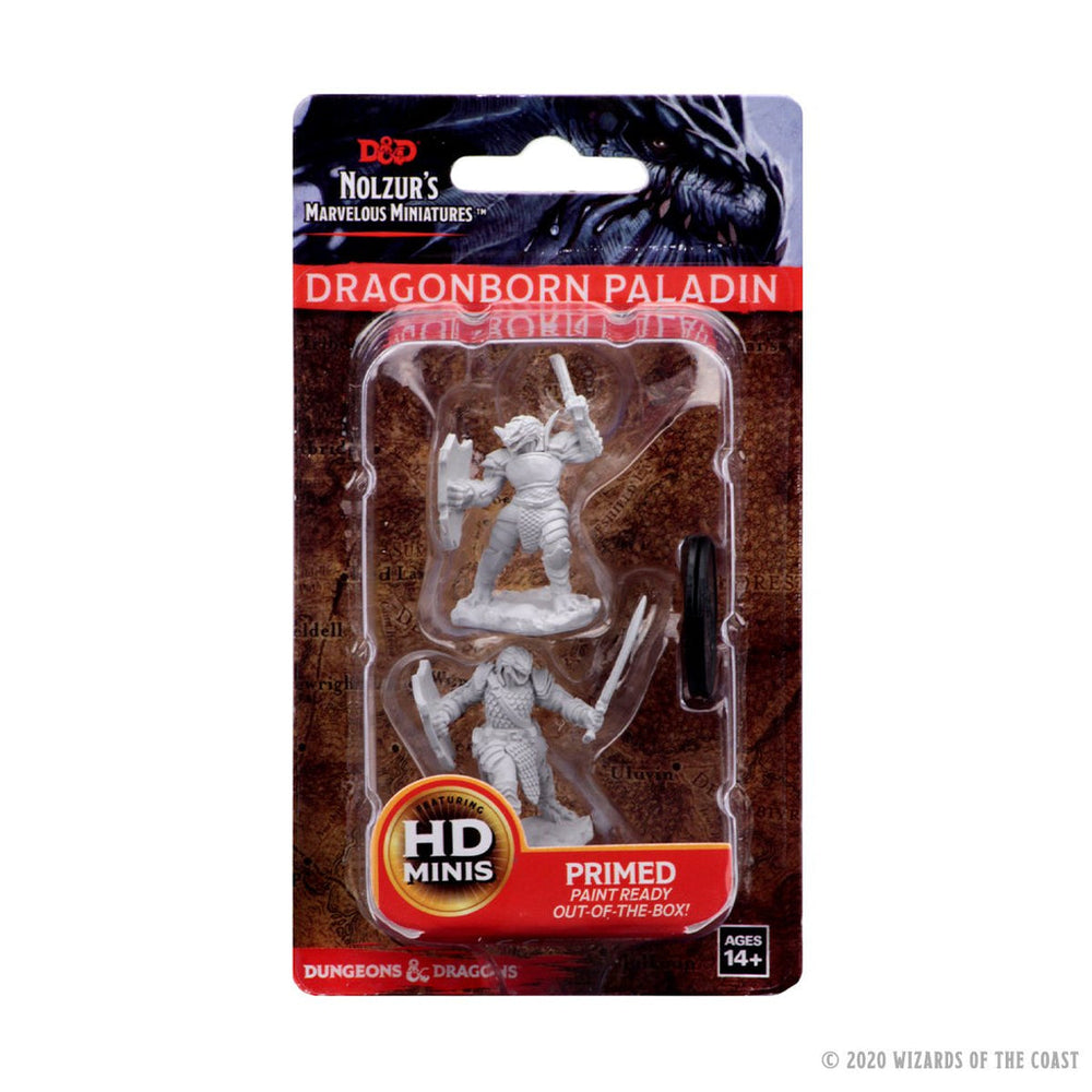 D&D Nolzur’s Marvelous Miniatures: Dragonborn Female Paladin
