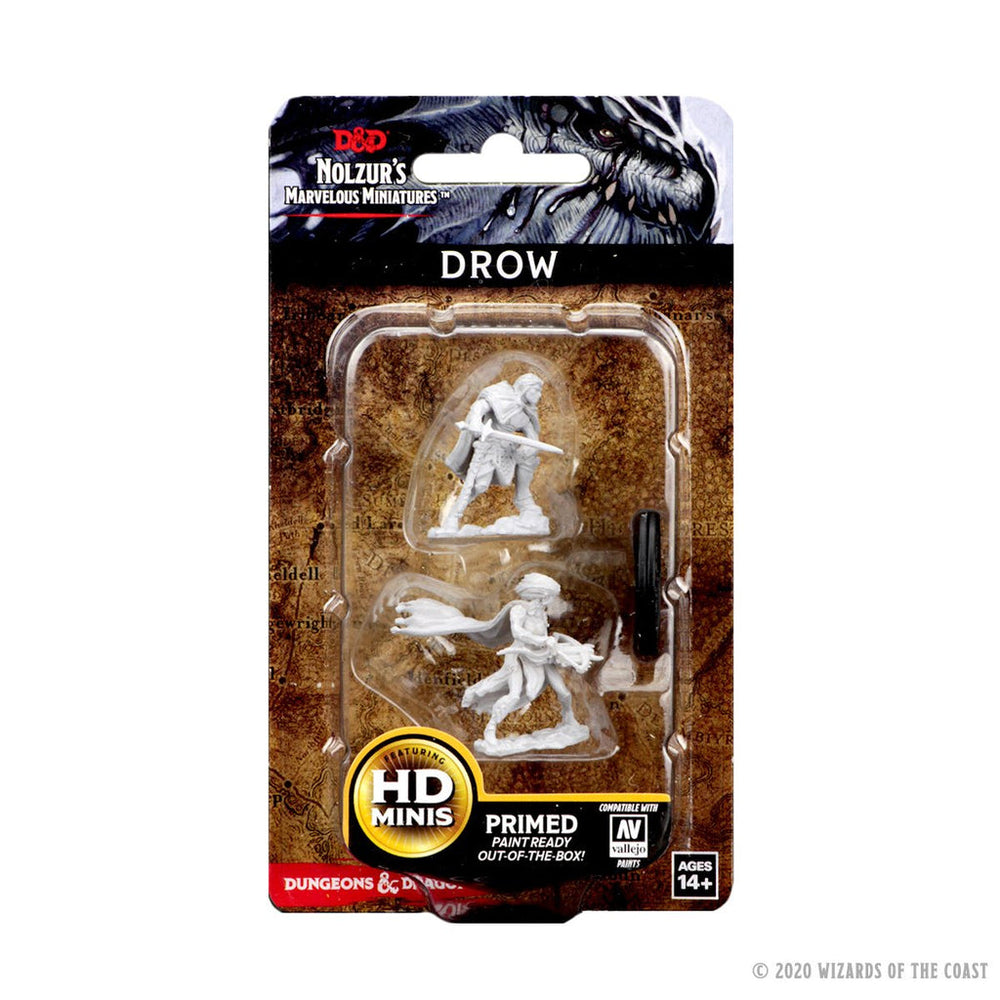 D&D Nolzur’s Marvelous Miniatures: Drow
