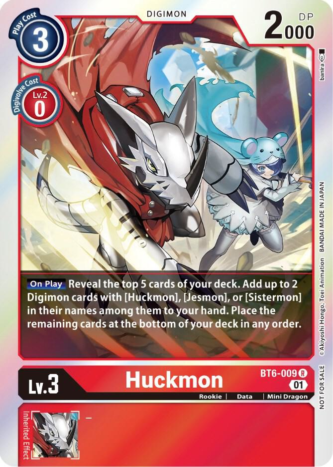 Huckmon [BT6-009] (Event Pack 3) [Double Diamond Promos]