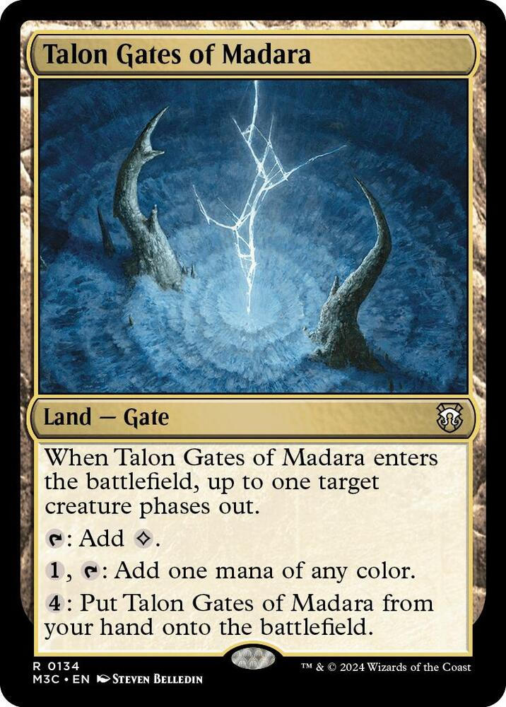 Talon Gates of Madara (Ripple Foil) [Modern Horizons 3 Commander]