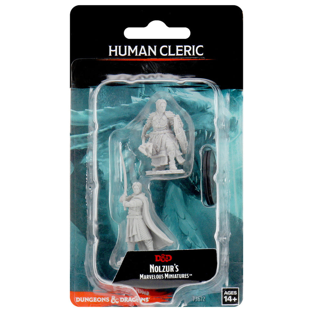 D&D Nolzur’s Marvelous Miniatures: Male Human Cleric